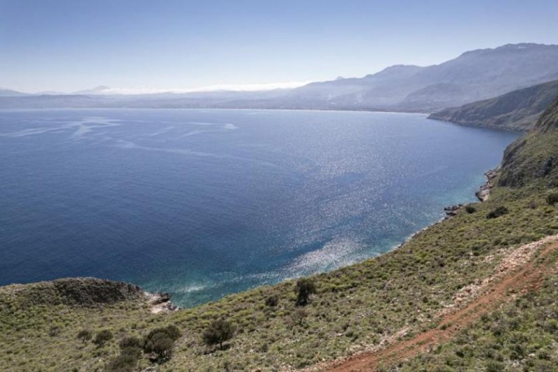 Kefalas Kreta, Kefalas: Grundstück am Meer mit Zugang zum Wasser zu verkaufen Grundstück kaufen